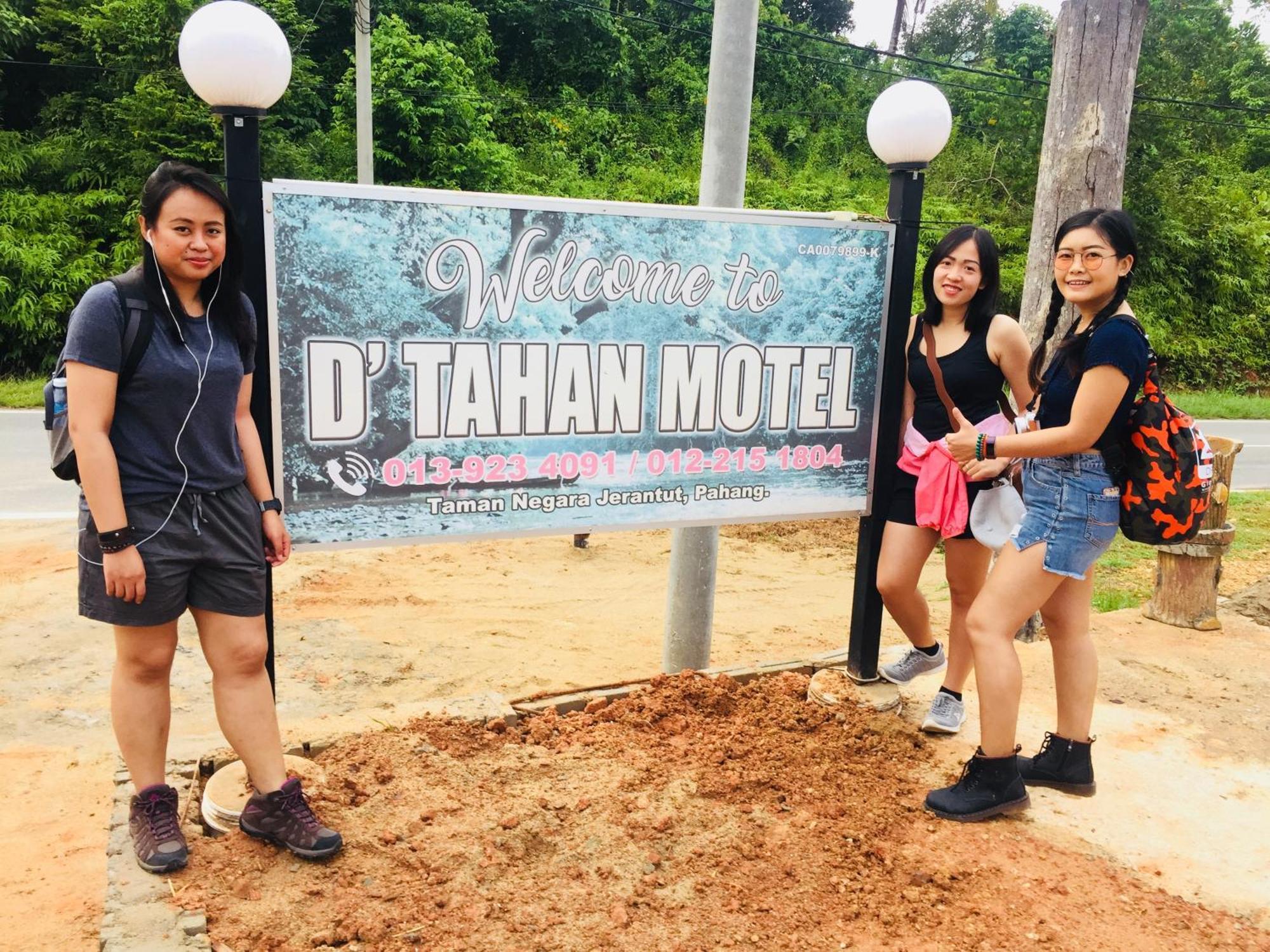 كُوالا تاهان Dtahan Motel Taman Negara المظهر الخارجي الصورة